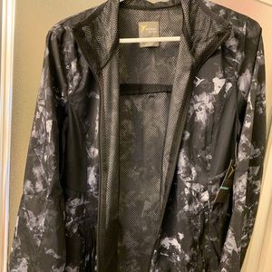 NWT Old Navy Activewear Marble Windbreaker Jacket